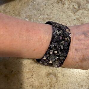 Elegant Purple Stone Bracelet
